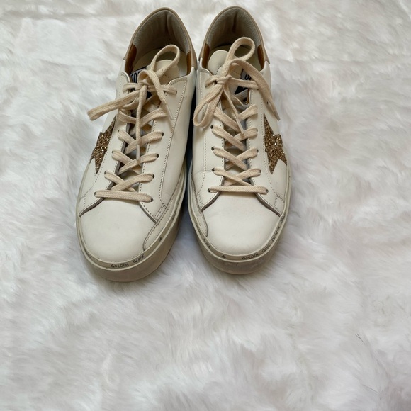 Golden Goose Hi Star gold glitter size 40 - Picture 2 of 13